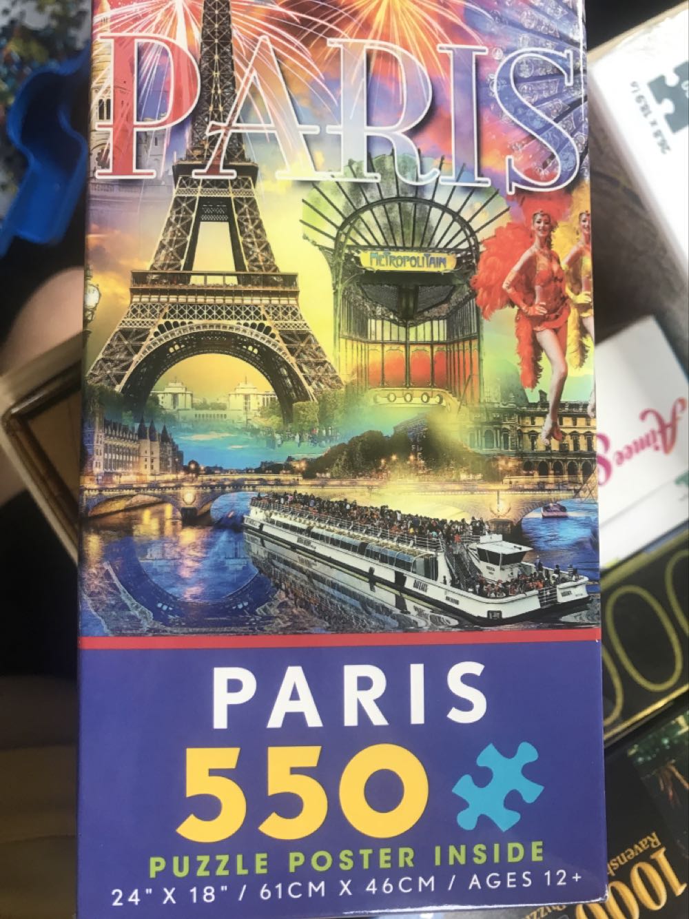 Eurographics Ford Mustang Evolution Jigsaw Puzzle Piece