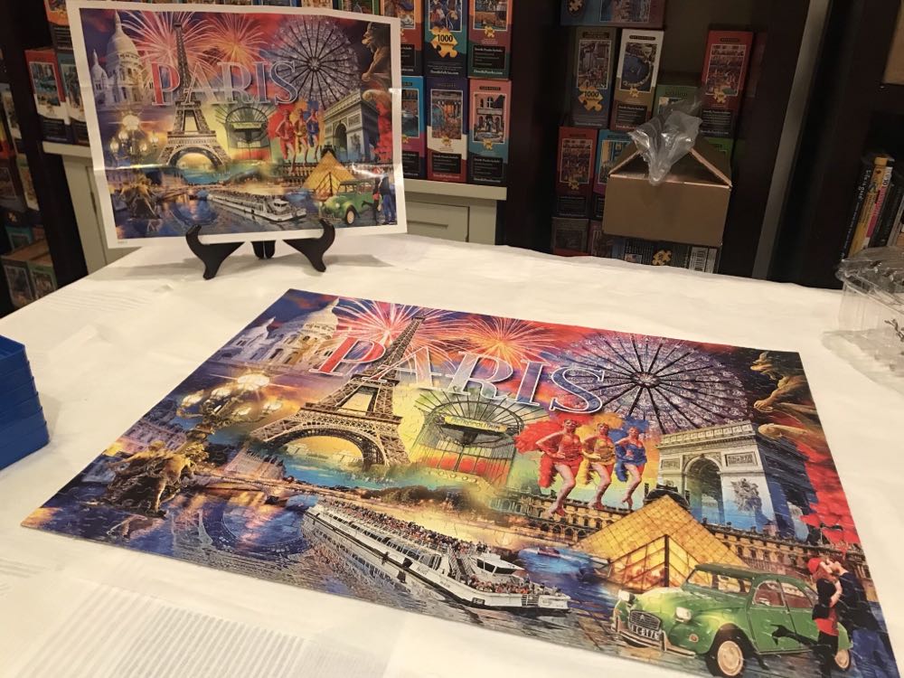 Paris UFS/T Complete - Ceaco puzzle collectible [Barcode 021081240307] - Main Image 2