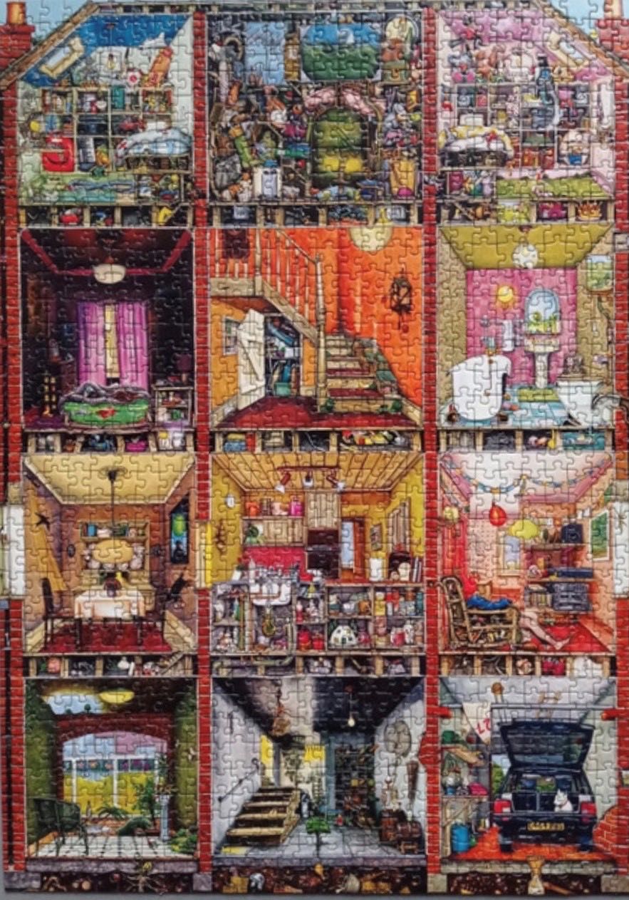 Higgledy-Piggledy House - Ravensburger puzzle collectible [Barcode 4005556192939] - Main Image 3