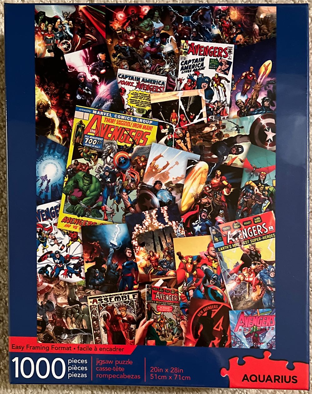 Marvel - Avengers - Aquarius puzzle collectible [Barcode 840391134683] - Main Image 2