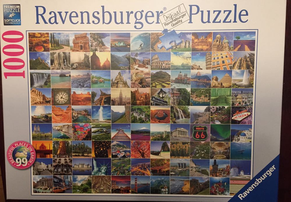99 Beautiful Places on Earth - Ravensburger puzzle collectible [Barcode 4005556193714] - Main Image 4