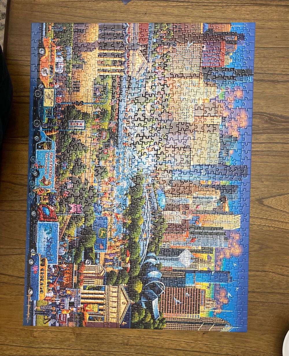 Chicago - Dowdle puzzle collectible [Barcode 671095402699] - Main Image 4