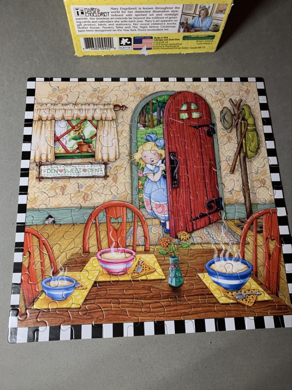 Goldilocks And The Three Bears - Karmin Puzzles puzzle collectible - Main Image 2