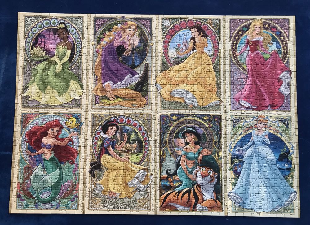 Art Nouveau Princesses - Getting From Kerri (Then To Kristen) - Ravensburger puzzle collectible - Main Image 3