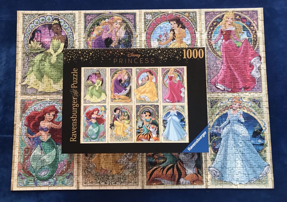 Art Nouveau Princesses - Getting From Kerri (Then To Kristen) - Ravensburger puzzle collectible - Main Image 4
