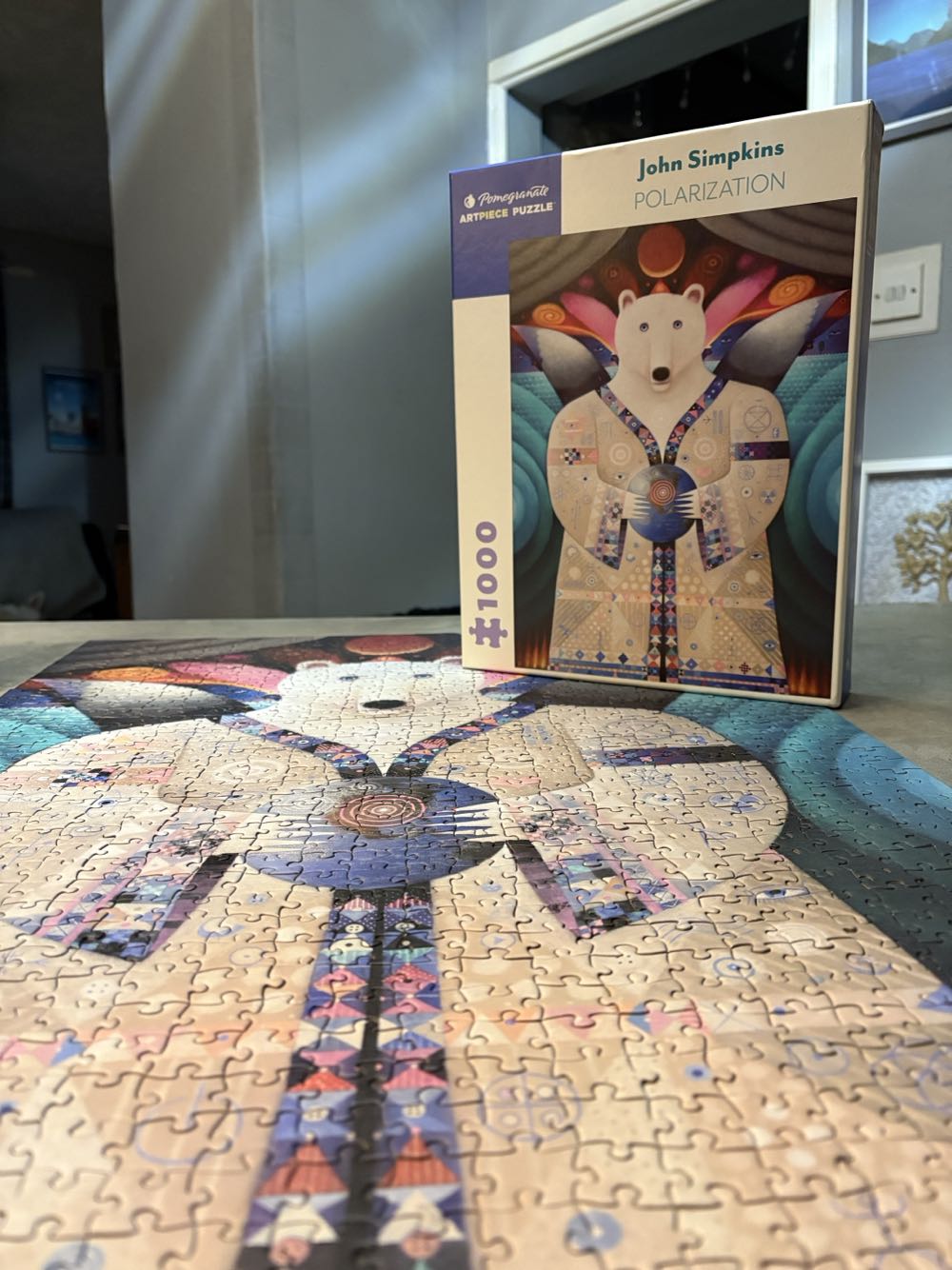 Polarization - Pomegranate puzzle collectible [Barcode 9780764999710] - Main Image 4