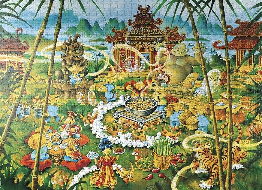 Peking Duck 🇨🇦🟦 - Heye Puzzle puzzle collectible [Barcode 4001689291259] - Main Image 3