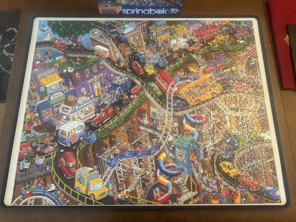 Getting Away - Springbok 🇺🇸 puzzle collectible [Barcode 091683107964] - Main Image 3