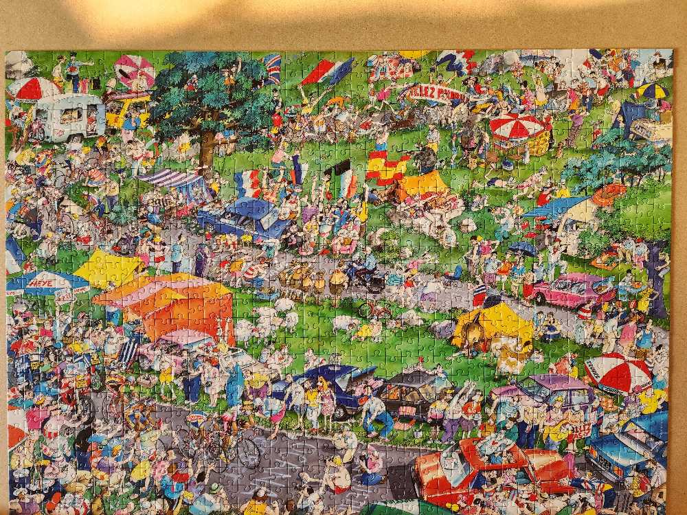 Heye: Cycle Race - HEYE puzzle collectible [Barcode 4001689298883] - Main Image 2