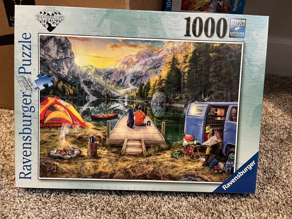 Calm Campsite - NFT - Ravensburger puzzle collectible [Barcode 4005556161775] - Main Image 4