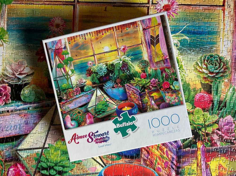 Sold - Good Vibes - Buffalo puzzle collectible [Barcode 079346127153] - Main Image 4