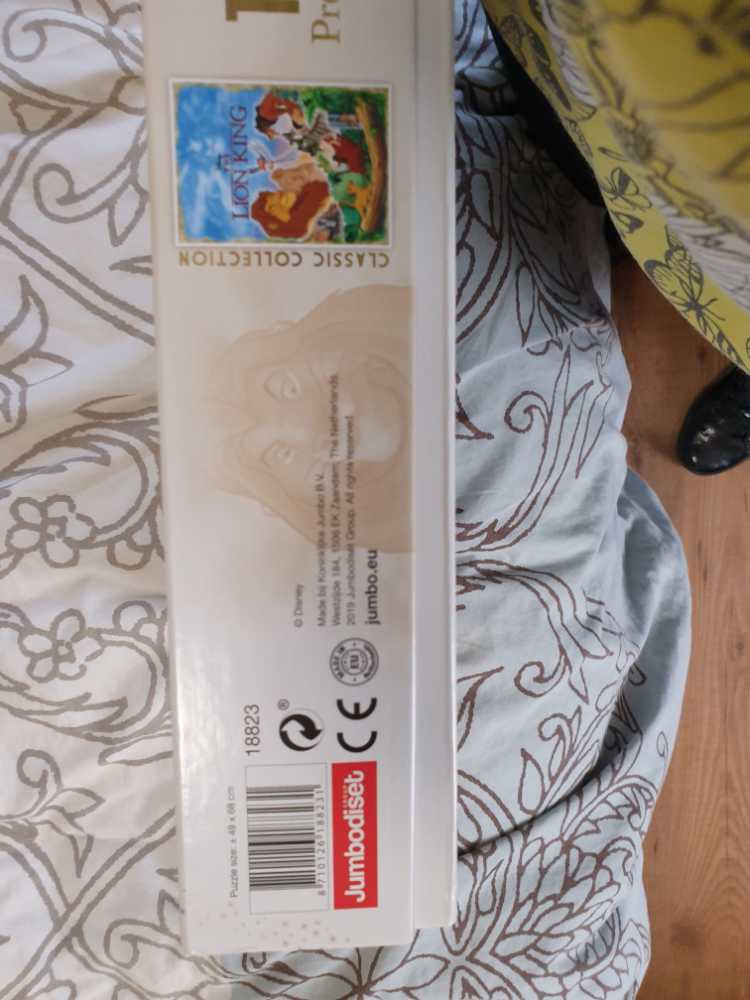The Lion King - Jumbo puzzle collectible [Barcode 8710126188231] - Main Image 2