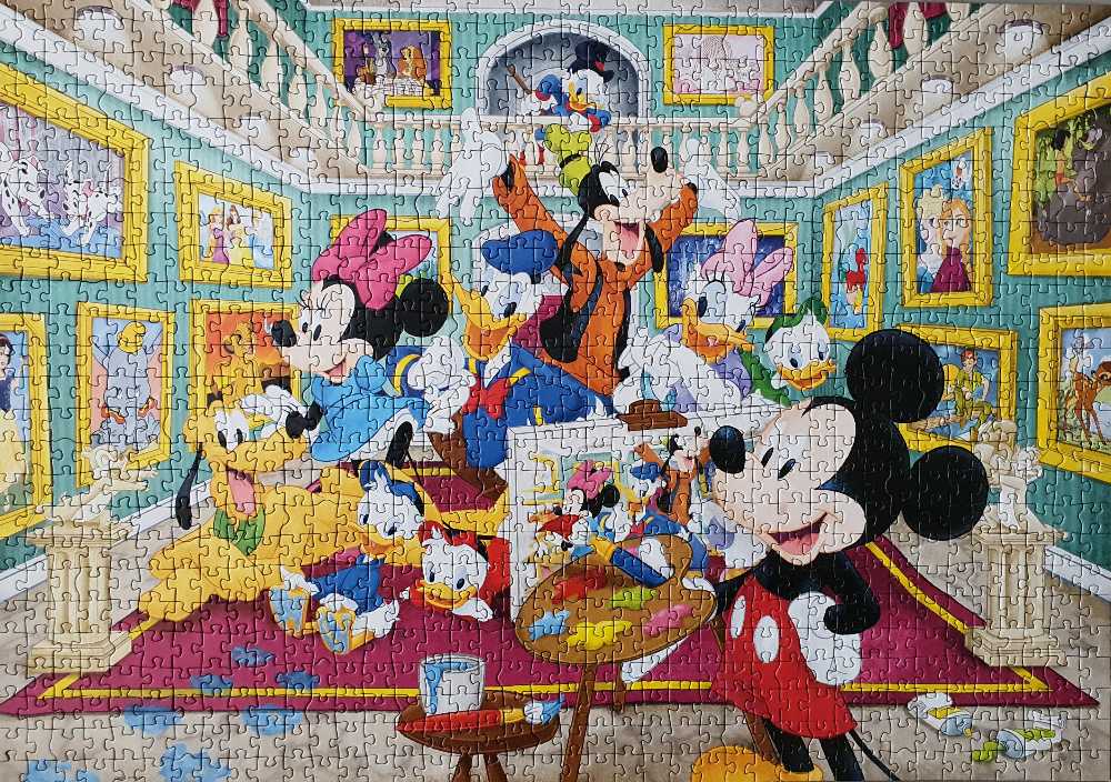 Mickey Art Gallery - Educa puzzle collectible [Barcode 8412668176959] - Main Image 2