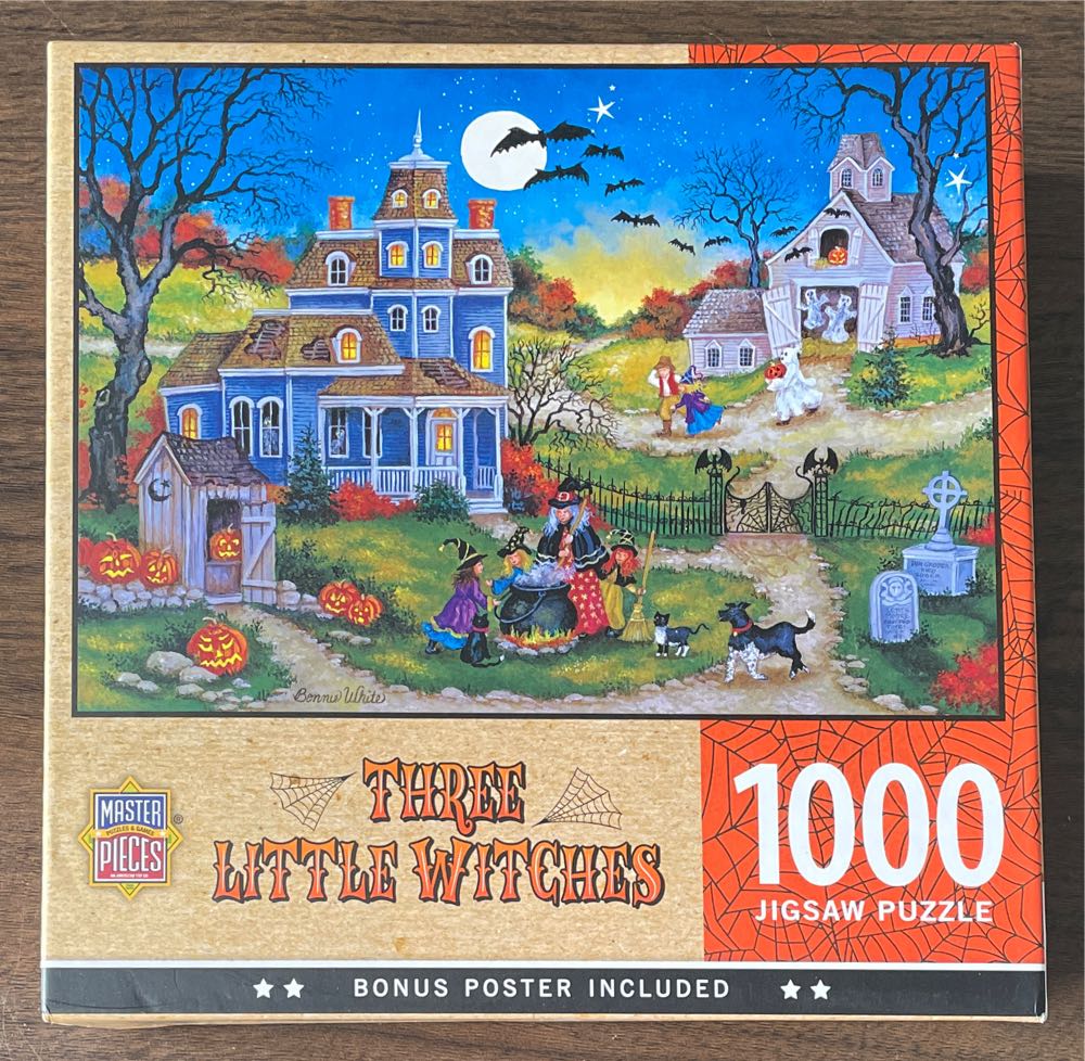 Three Little Witches - Master Pieces 🇺🇸 puzzle collectible [Barcode 705988718236] - Main Image 2