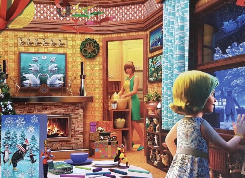 Writing To Santa - Waddingtons puzzle collectible [Barcode 5036905001861] - Main Image 3