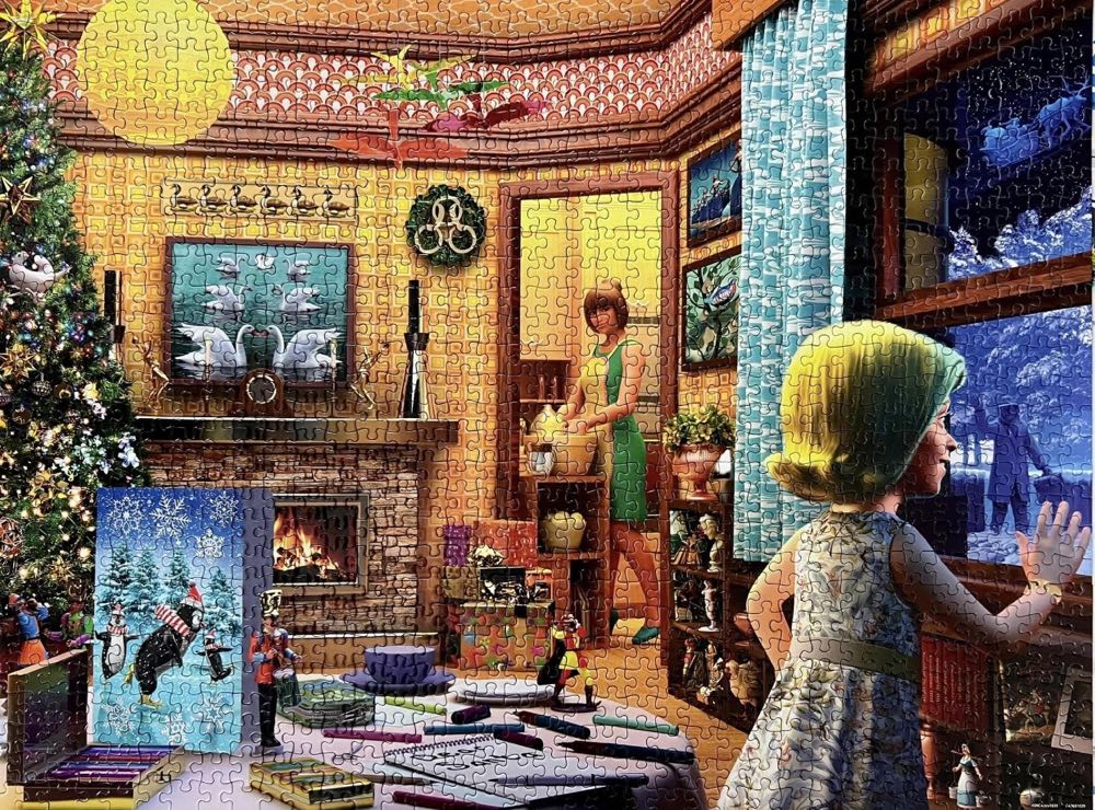 Writing To Santa - Waddingtons puzzle collectible [Barcode 5036905001861] - Main Image 4