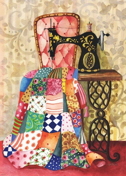 Lovely Times: Quilt - Heye Puzzle puzzle collectible [Barcode 4001689298685] - Main Image 2