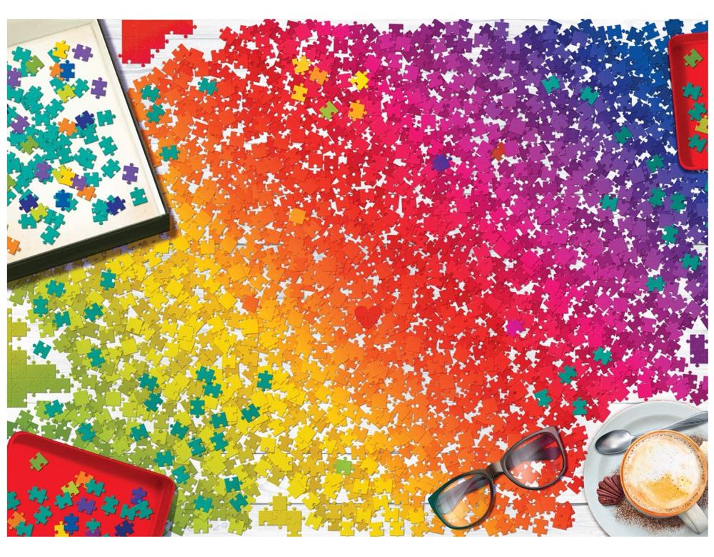 Puzzle Rainbow - Buffalo Games puzzle collectible [Barcode 079346014422] - Main Image 2
