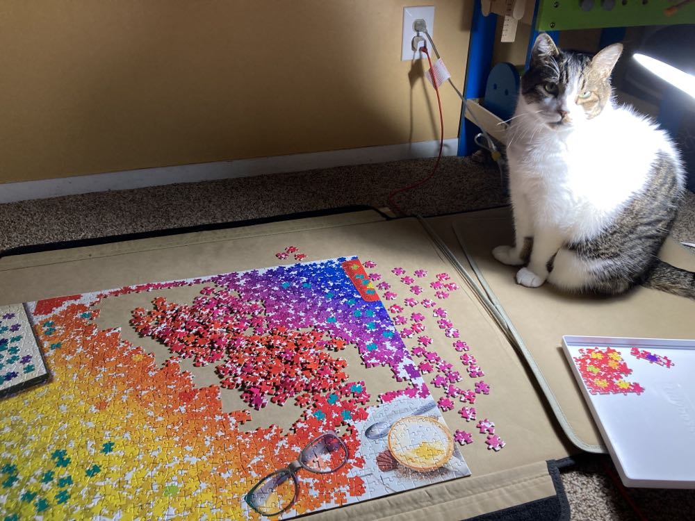 Puzzle Rainbow - Buffalo Games puzzle collectible [Barcode 079346014422] - Main Image 4