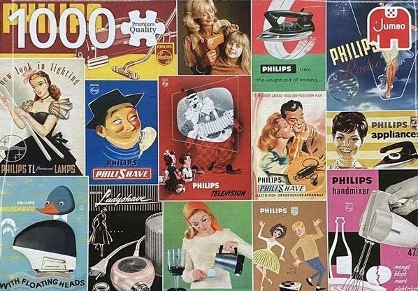 Nostalgisch Philips - Jumbo puzzle collectible [Barcode 8710126818428] - Main Image 2