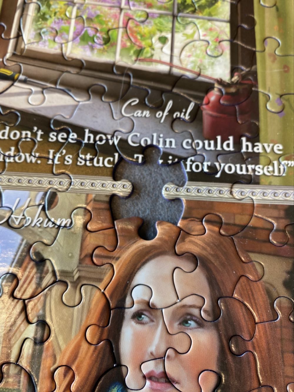 Murder In Little Piddling - White Mountain puzzle collectible [Barcode 724819262847] - Main Image 4