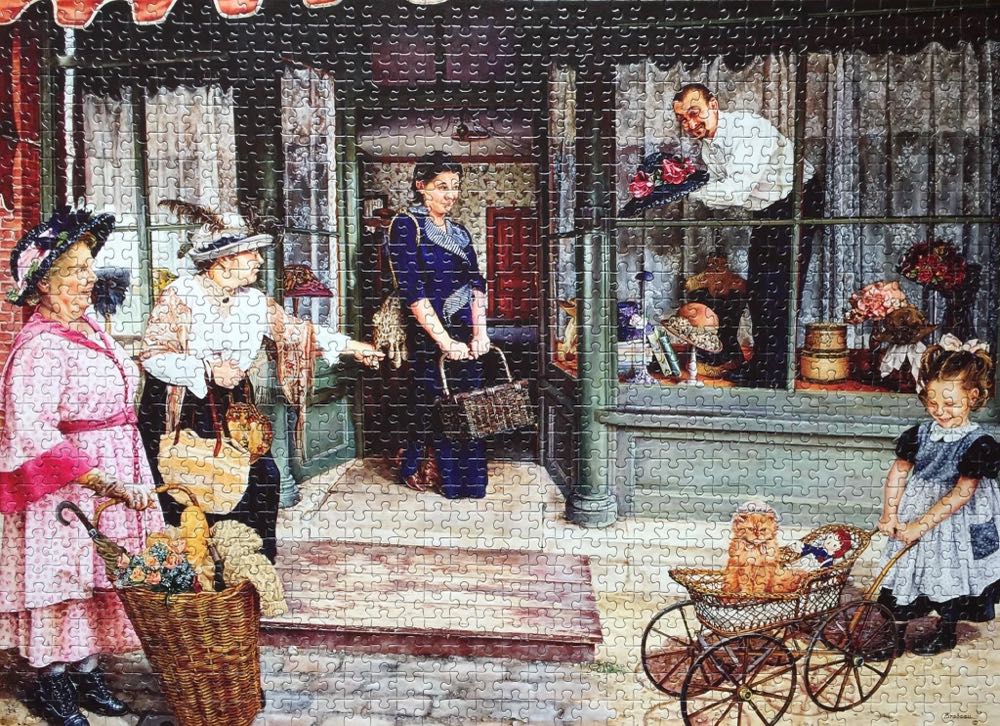 Snatched Away - SunsOut puzzle collectible [Barcode 796780445185] - Main Image 3