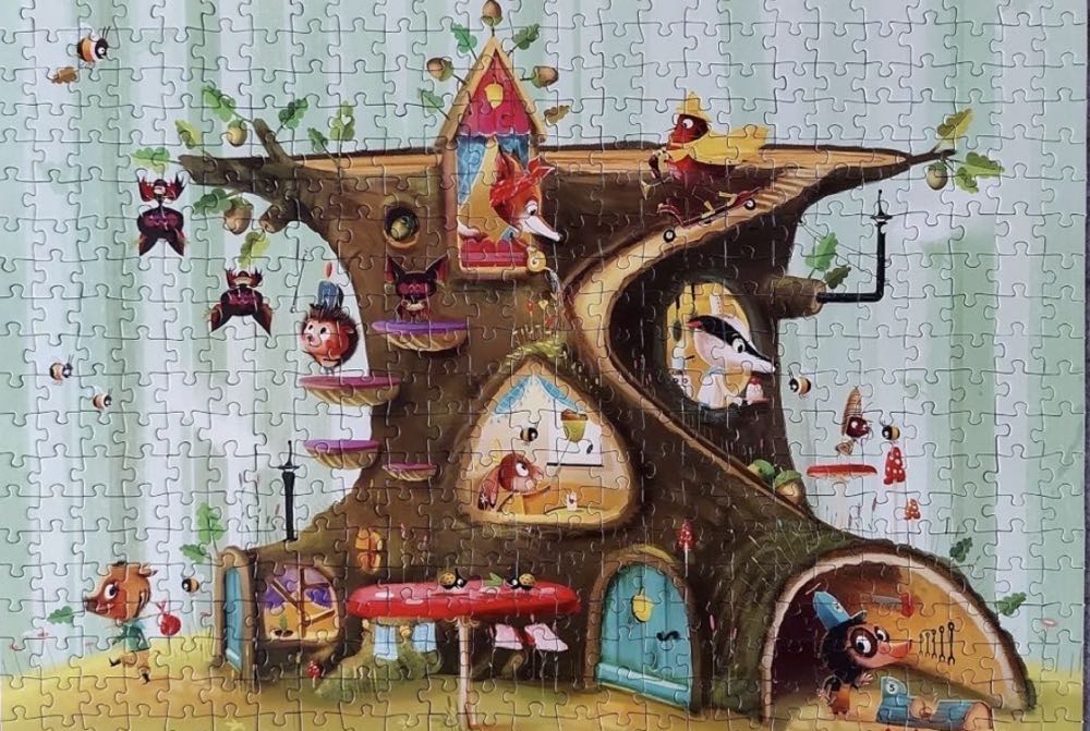 Bosdieren Wij Blijven Thuis🟦 - WhoWoo puzzle collectible [Barcode 2003020026317] - Main Image 3