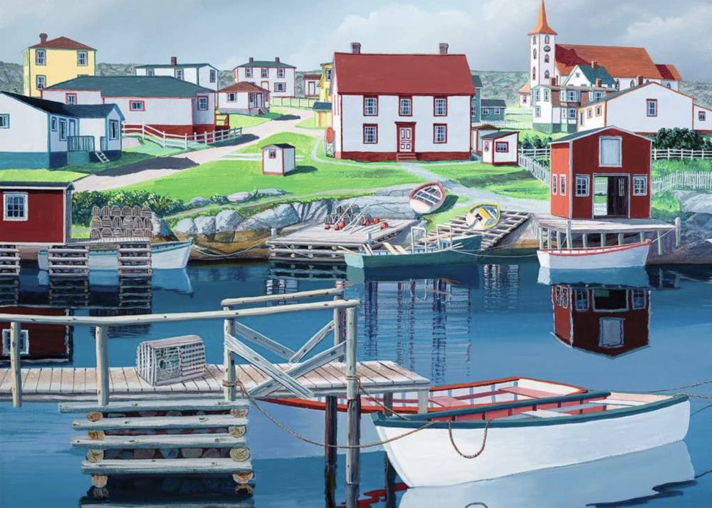 Greenspond Harbour - Ravensburger 🇩🇪 puzzle collectible [Barcode 4005556168330] - Main Image 3