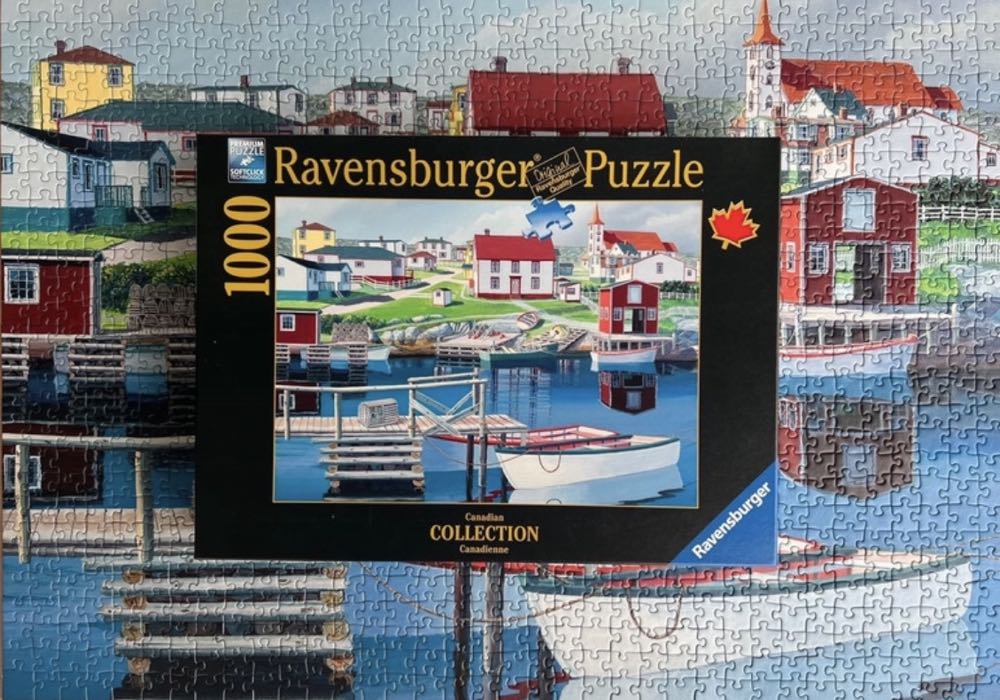 Greenspond Harbour - Ravensburger 🇩🇪 puzzle collectible [Barcode 4005556168330] - Main Image 4