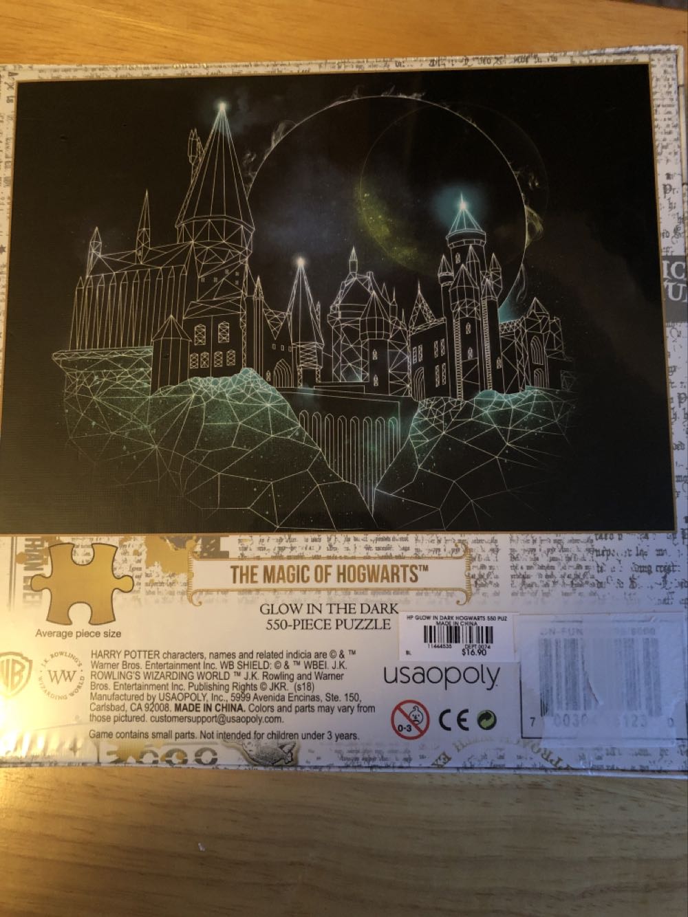 Harry Potter Puzzle: The Magic Of Hogwarts  puzzle collectible - Main Image 2