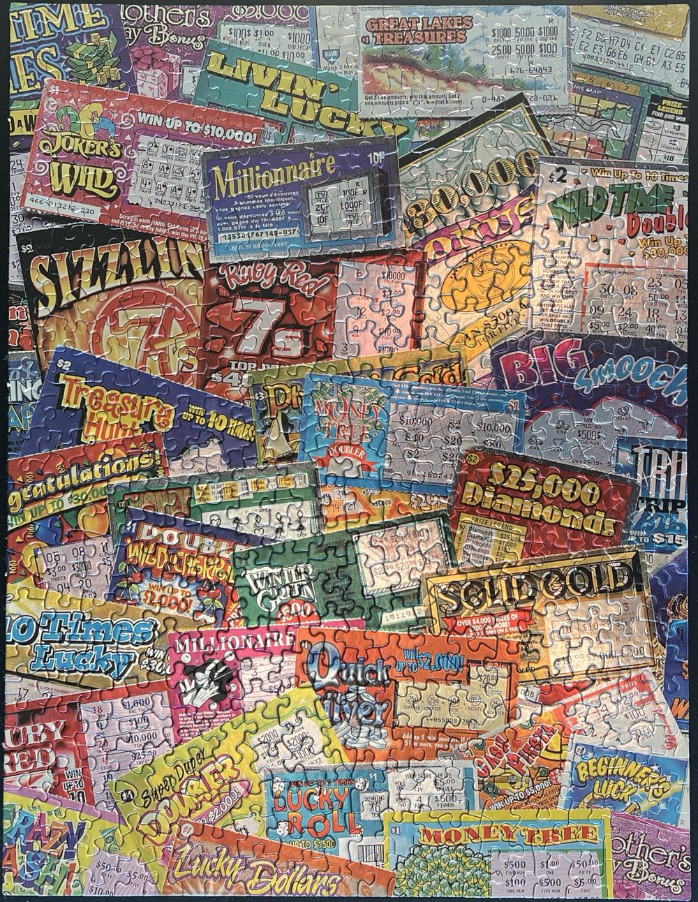 Jackpot! - 240, 8/23/22-SOLD - Springbok puzzle collectible [Barcode 091683014644] - Main Image 2