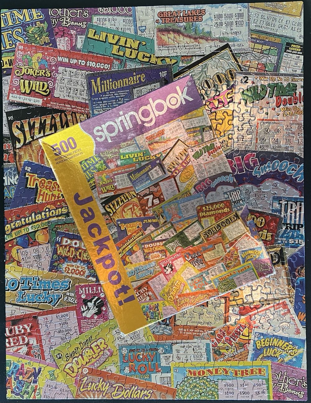 Jackpot! - 240, 8/23/22-SOLD - Springbok puzzle collectible [Barcode 091683014644] - Main Image 3