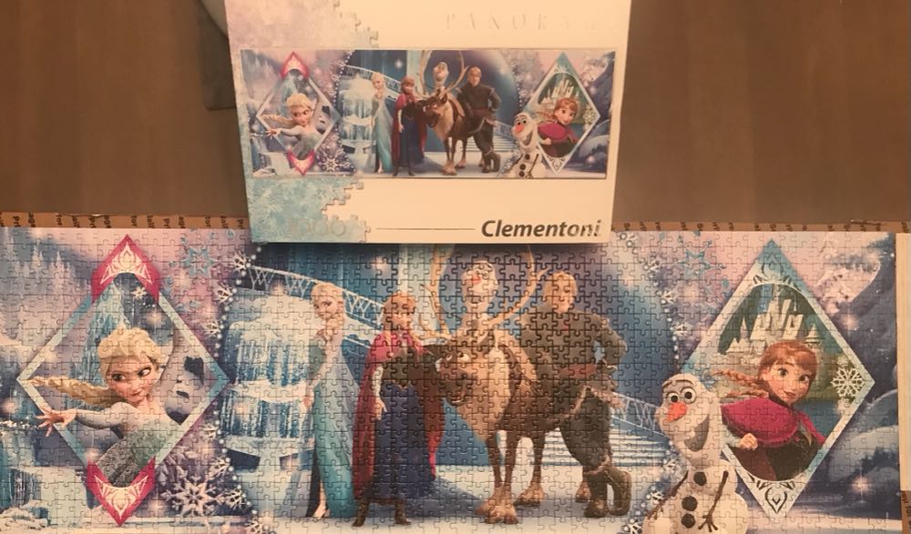 Frozen (Panorama) - Clementoni puzzle collectible - Main Image 3