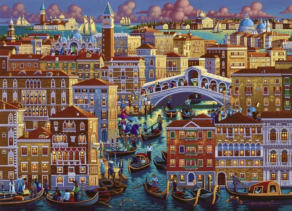 Venice - Buffalo puzzle collectible [Barcode 671095402729] - Main Image 2