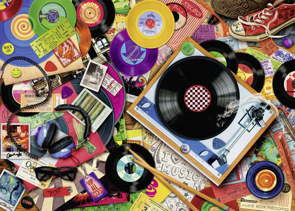 Viva le Vinyl 💎 - Ravensburger puzzle collectible [Barcode 4005556149179] - Main Image 2