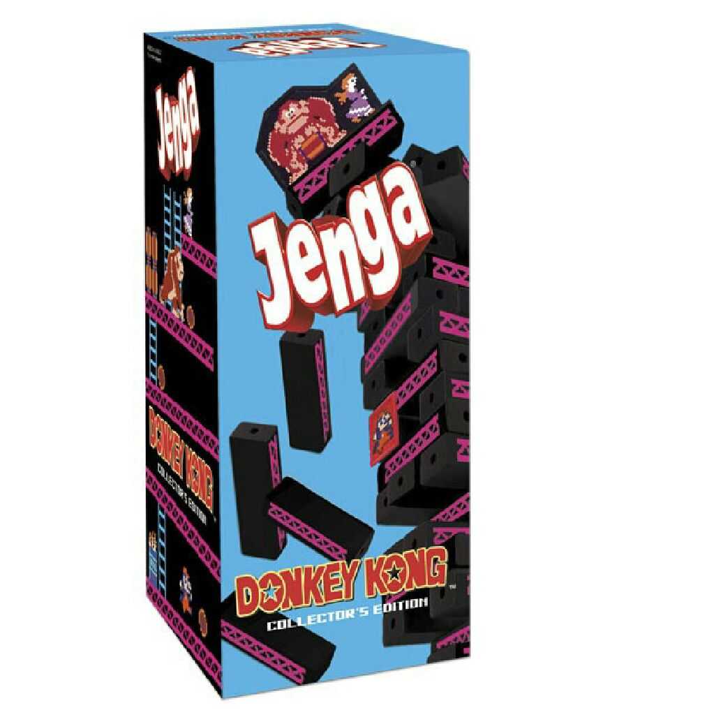 Jenga Donkey Kong Collector’s Edition  puzzle collectible [Barcode 700304004239] - Main Image 1