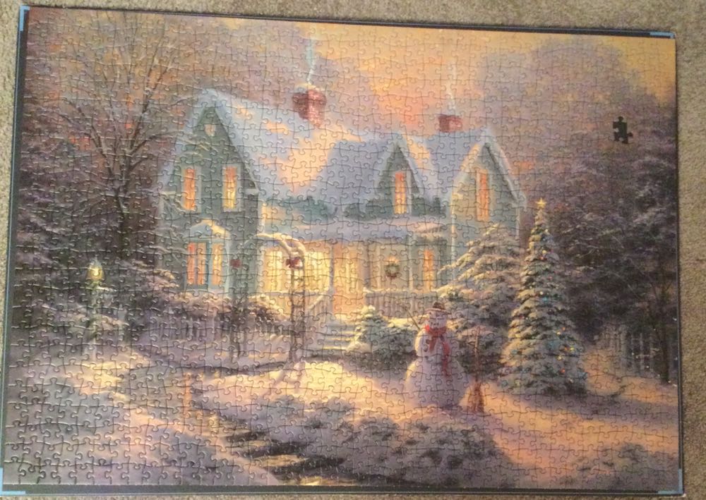 Thomas Kinkade Im Mondlicht - Schmidt puzzle collectible - Main Image 2