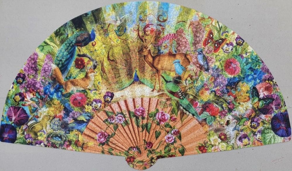 Aimee Stewart: Abundant Garden - SunsOut puzzle collectible [Barcode 796780961029] - Main Image 3