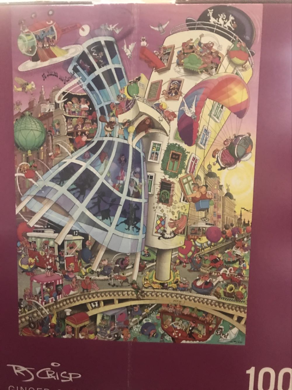 Ginger & Fred 🇨🇦🟦 - Heye Puzzle puzzle collectible [Barcode 4001689297497] - Main Image 2