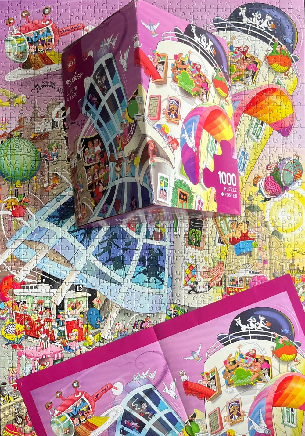 Ginger & Fred 🇨🇦🟦 - Heye Puzzle puzzle collectible [Barcode 4001689297497] - Main Image 4