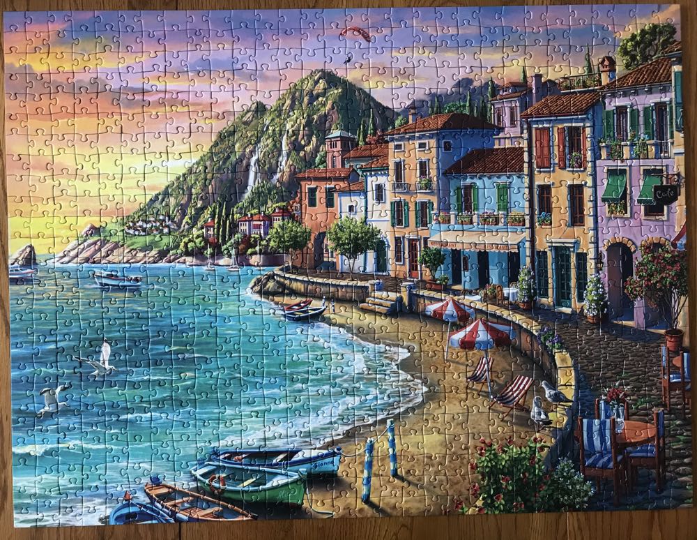 Romantic Sunset/B/SOLD-w - Ravensburger puzzle collectible [Barcode 4005556199402] - Main Image 2