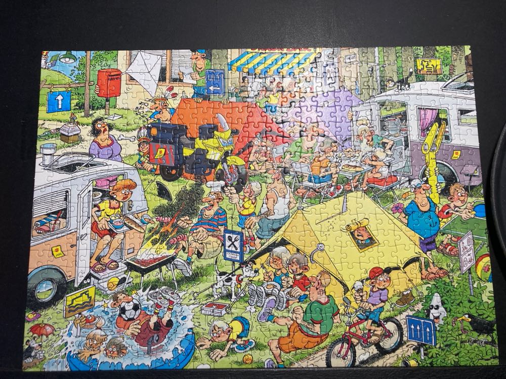 Camping - Jumbo puzzle collectible [Barcode 8710126818015] - Main Image 2