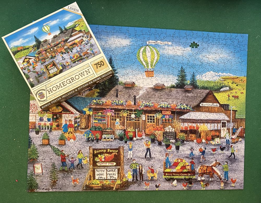 Sunny Farms - Masterpieces Inc puzzle collectible [Barcode 705988319853] - Main Image 4