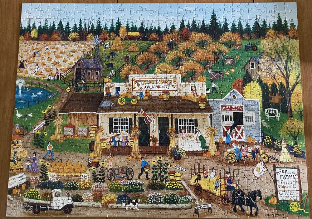 Peterson Farms ♥️ - Master Pieces puzzle collectible [Barcode 705988318023] - Main Image 2