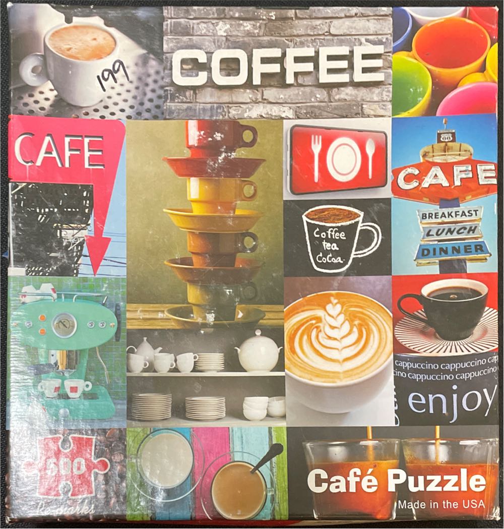 Cafe - Re-marks puzzle collectible [Barcode 681410340650] - Main Image 4