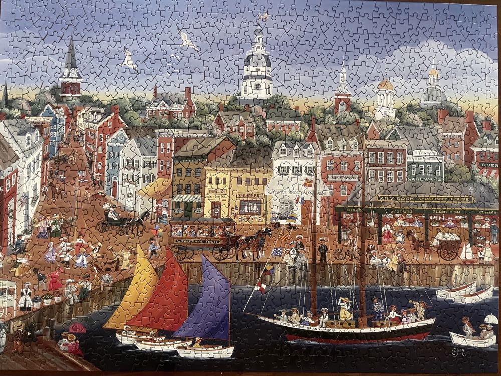 Annapolis Festival - Bits And Pieces puzzle collectible [Barcode 192949020246] - Main Image 2