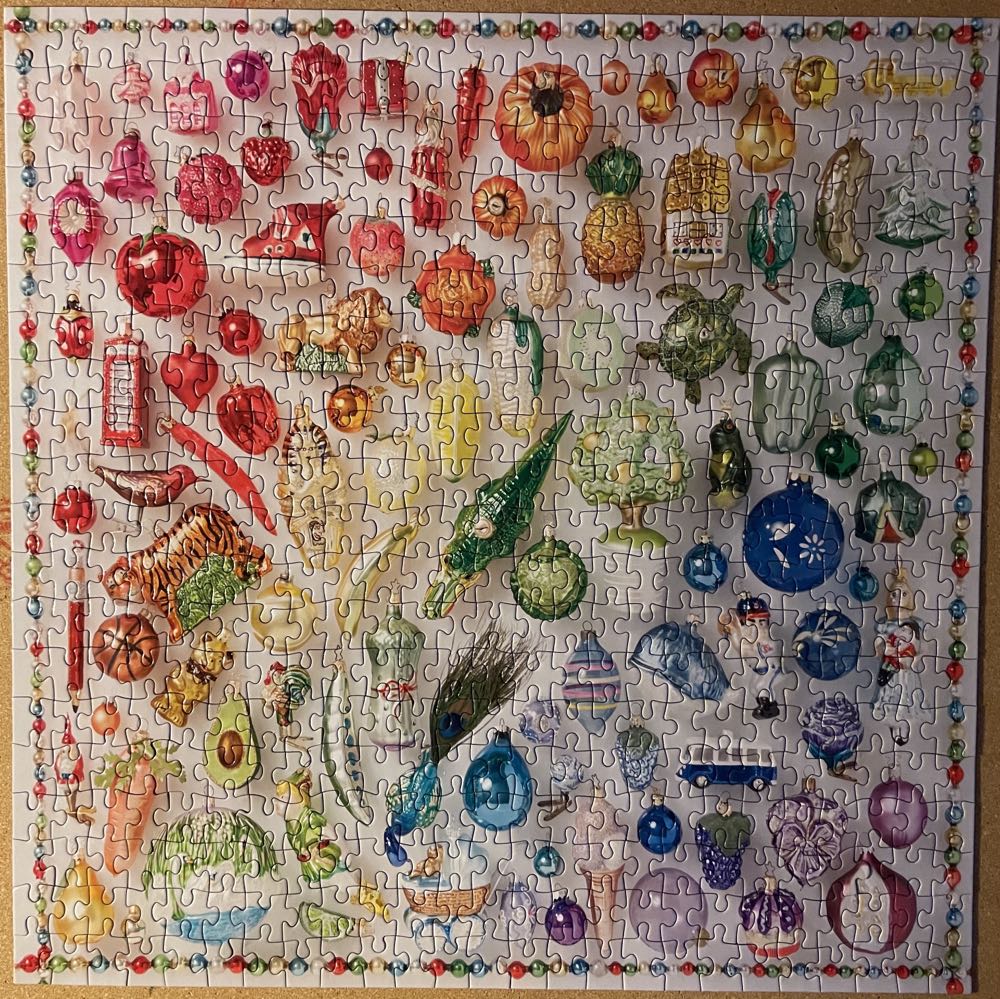 Ornaments - Galison puzzle collectible [Barcode 9780735368323] - Main Image 2