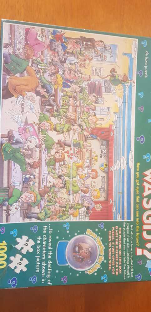 Wasgij Destiny #1 - Best Days Of Our Lives - Holdson🇳🇿 puzzle collectible [Barcode 9414131082841] - Main Image 2