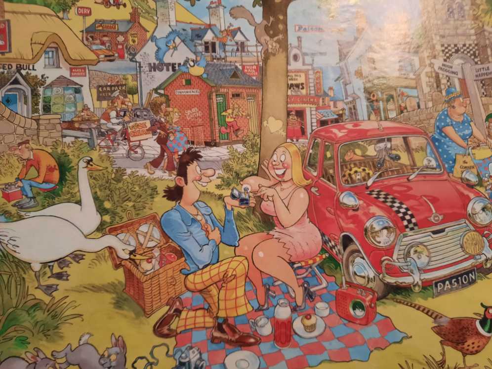 Wasgij Destiny #2 The Proposal - Holdson🇳🇿 puzzle collectible [Barcode 9414131083053] - Main Image 2