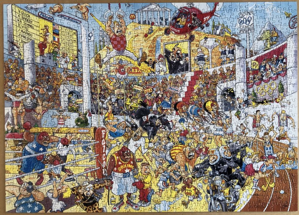 Wasgij Destiny 4 - Olympic Odyssey - Holdson puzzle collectible [Barcode 9414131084760] - Main Image 2